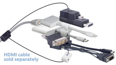 DL-AR9993 DigitaLinx Secure Adapter Ring with 7 Adapters