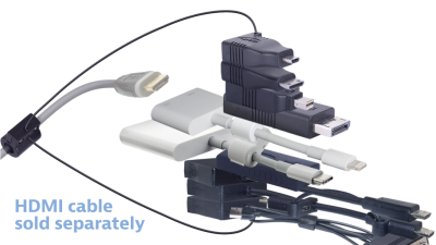 DL-AR17194 DigitaLinx Secure Adapter Ring with 10 Adapters