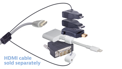 DL-AR9580 DigitaLinx Secure Adapter Ring with 5 Adapters