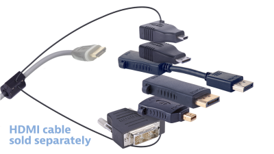 DL-AR9616 DigitaLinx Secure Adapter Ring with 6 Adapters