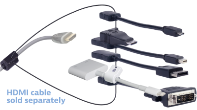 DL-AR11740 DigitaLinx Secure Adapter Ring with 6 Adapters