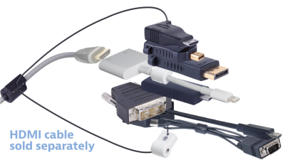 DL-AR11612 DigitaLinx Secure Adapter Ring with 8 Adapters