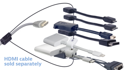 DL-AR13498 DigitaLinx Secure Adapter Ring with 7 Adapters