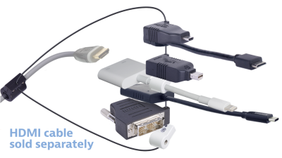 DL-AR17249 DigitaLinx Secure Adapter Ring with 6 Adapters