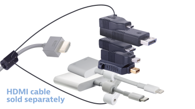 DL-AR9108 DigitaLinx Secure Adapter Ring with 7 Adapters