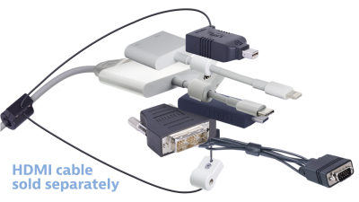 DL-AR13326 DigitaLinx Secure Adapter Ring with 6 Adapters