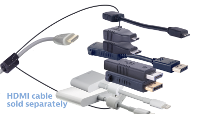 DL-AR10782 DigitaLinx Secure Adapter Ring with 8 Adapters