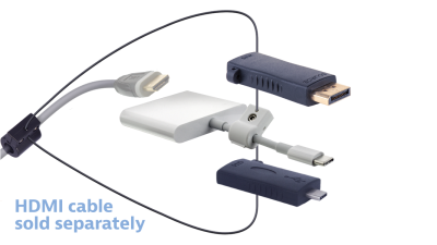 DL-AR9775 DigitaLinx Secure Adapter Ring with 3 Adapters