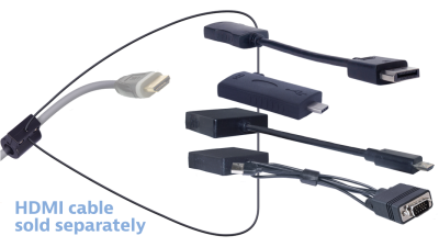 DL-AR13980 DigitaLinx Secure Adapter Ring with 4 Adapters