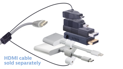 DL-AR16304 DigitaLinx Secure Adapter Ring with 5 Adapters