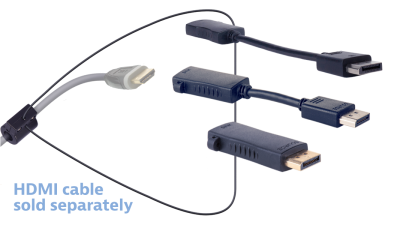 DL-AR15948 DigitaLinx Secure Adapter Ring with 3 Adapters