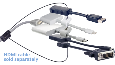 DL-AR11681 DigitaLinx Secure Adapter Ring with 5 Adapters