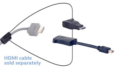 DL-AR9123 DigitaLinx Secure Adapter Ring with 2 Adapters