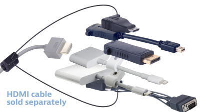 DL-AR9082 DigitaLinx Secure Adapter Ring with 6 Adapters