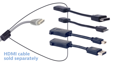 DL-AR9429 DigitaLinx Secure Adapter Ring with 4 Adapters