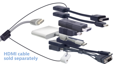 DL-AR9326 DigitaLinx Secure Adapter Ring with 8 Adapters