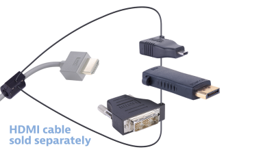 DL-AR9083 DigitaLinx Secure Adapter Ring with 3 Adapters