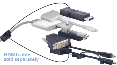 DL-AR13723 DigitaLinx Secure Adapter Ring with 7 Adapters