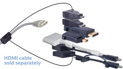 DL-AR9658 DigitaLinx Secure Adapter Ring with 7 Adapters