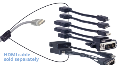 DL-AR14046 DigitaLinx Secure Adapter Ring with 7 Adapters