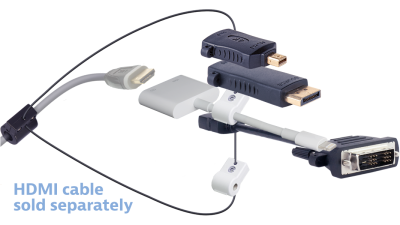 DL-AR9581 DigitaLinx Secure Adapter Ring with 4 Adapters