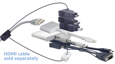 DL-AR17269 DigitaLinx Secure Adapter Ring with 7 Adapters