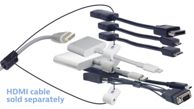 DL-AR9437 DigitaLinx Secure Adapter Ring with 7 Adapters