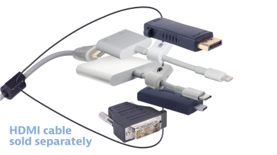 DL-AR11471 DigitaLinx Secure Adapter Ring with 5 Adapters