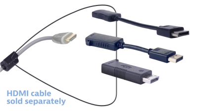 DL-AR16394 DigitaLinx Secure Adapter Ring with 3 Adapters