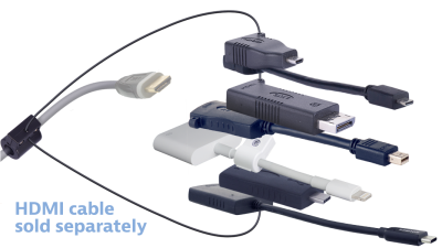 DL-AR10004 DigitaLinx Secure Adapter Ring with 7 Adapters