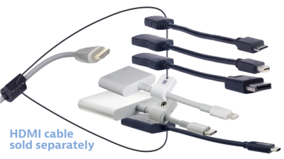 DL-AR14246 DigitaLinx Secure Adapter Ring with 6 Adapters