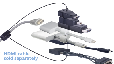 DL-AR11105 DigitaLinx Secure Adapter Ring with 8 Adapters