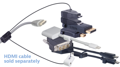 DL-AR9830 DigitaLinx Secure Adapter Ring with 8 Adapters