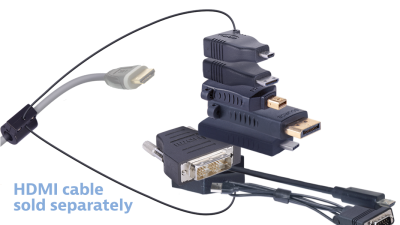 DL-AR12999 DigitaLinx Secure Adapter Ring with 8 Adapters