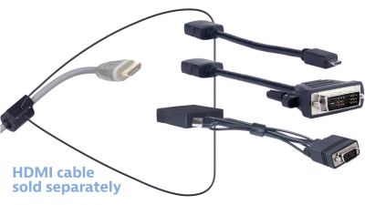 DL-AR10445 DigitaLinx Secure Adapter Ring with 3 Adapters