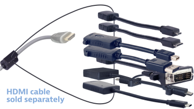 DL-AR9638 DigitaLinx Secure Adapter Ring with 7 Adapters