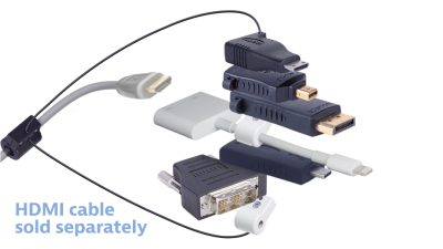 DL-AR11610 DigitaLinx Secure Adapter Ring with 6 Adapters