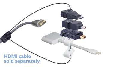 DL-AR9936 DigitaLinx Secure Adapter Ring with 4 Adapters