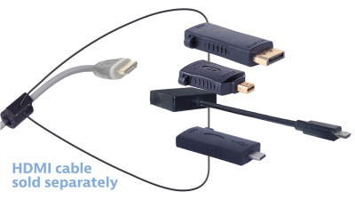 DL-AR9553 DigitaLinx Secure Adapter Ring with 4 Adapters