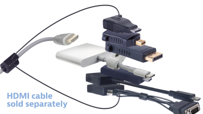 DL-AR16198 DigitaLinx Secure Adapter Ring with 6 Adapters