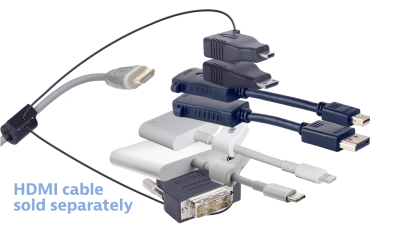 DL-AR14462 DigitaLinx Secure Adapter Ring with 7 Adapters