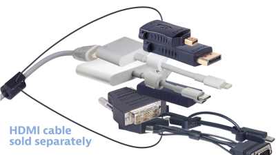 DL-AR14118 DigitaLinx Secure Adapter Ring with 8 Adapters