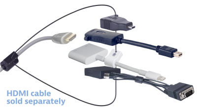 DL-AR17092 DigitaLinx Secure Adapter Ring with 4 Adapters