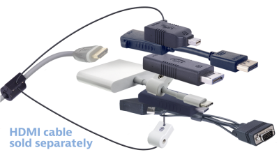 DL-AR17039 DigitaLinx Secure Adapter Ring with 6 Adapters