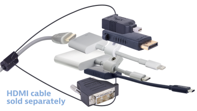 DL-AR13517 DigitaLinx Secure Adapter Ring with 6 Adapters