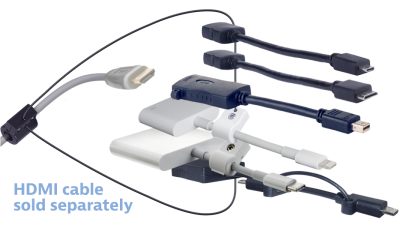 DL-AR15918 DigitaLinx Secure Adapter Ring with 6 Adapters