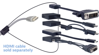 DL-AR9295 DigitaLinx Secure Adapter Ring with 5 Adapters