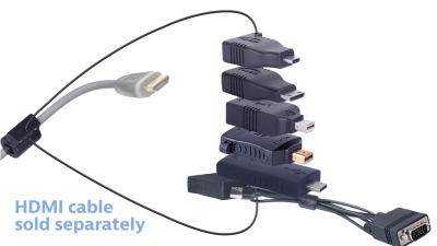 DL-AR9485 DigitaLinx Secure Adapter Ring with 6 Adapters