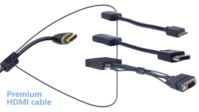 DL-AR5272-P06 DigitaLinx Secure Adapter Ring with 3 Adapters