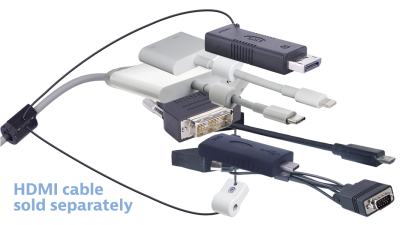 DL-AR9386 DigitaLinx Secure Adapter Ring with 7 Adapters